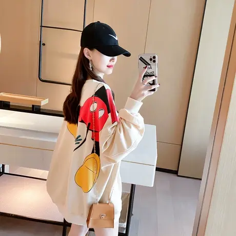 卫衣2024年新款女装韩版春秋季春装春款宽松女士加绒外套爆款上衣图片