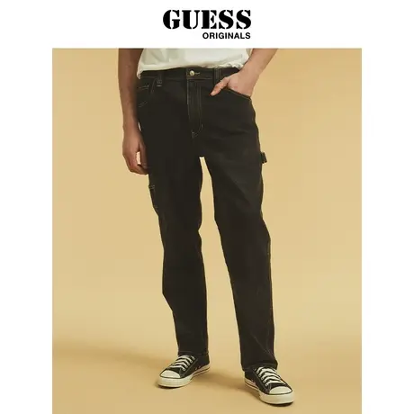 【38上新季】GUESS Originals男士复古潮流直筒牛仔裤M1GA06R4AS0图片