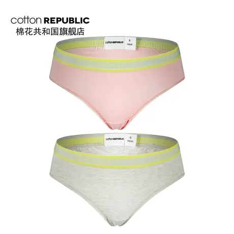 Cotton Republic/棉花共和国女士棉质三角情侣低腰性感内裤图片