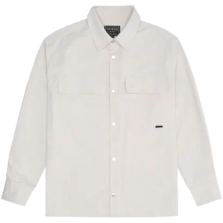 【38上新季】GUESS时尚翻领长袖衬衫图片