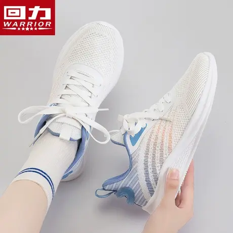 回力女鞋夏季透气网面运动鞋女2024新款女士休闲跑步网鞋子女款夏商品大图