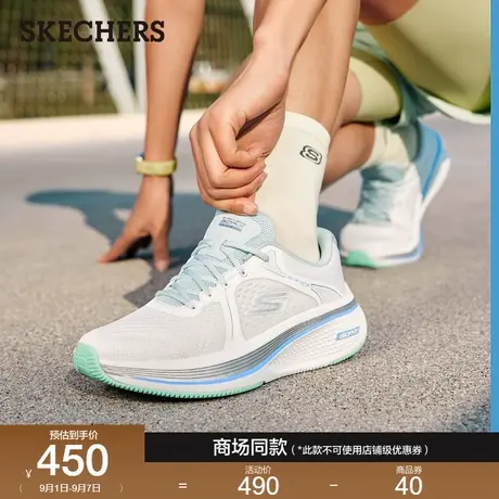 Skechers斯凯奇女鞋2025秋季新款跑步鞋厚底缓震耐磨运动休闲鞋商品大图