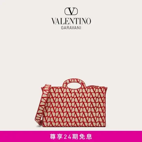 【24期免息】华伦天奴VALENTINO女士 LA TROISIEME V标志托特包商品大图