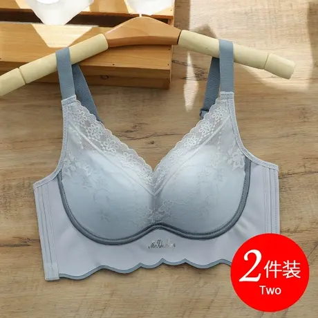 思晴内衣女士小胸罩聚拢无钢圈收副乳文胸加厚防下垂2024新款爆款商品大图
