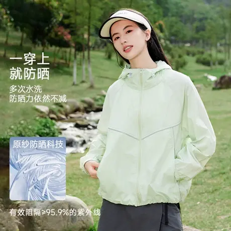 KWV真维斯冰丝防晒衣女士2025新款夏季防紫外线防晒服防晒外套商品大图