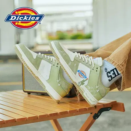 Dickies休闲板鞋男2025春季新款软底百搭户外运动鞋子男时尚潮鞋商品大图
