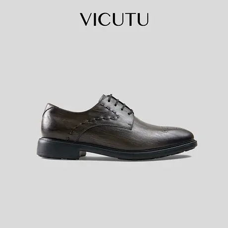 VICUTU威可多男士正装皮鞋舒适商务正装西服礼服通勤休闲百搭男鞋商品大图