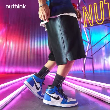 日系原宿风高街潮牌宽松大码短裤男潮ins国潮肥佬运动五分裤夏季商品大图