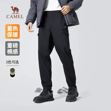 【新品推荐】骆驼新品休闲户外加绒工装裤 男女保暖锁温舒适商品大图