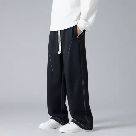回力美式工装裤子男士春秋季2025新款潮牌宽松直筒男生阔腿休闲裤商品大图