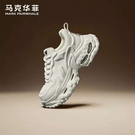 马克华菲老爹鞋男款2025新款男鞋增高鞋轮胎厚底鞋运动鞋男士鞋子商品大图