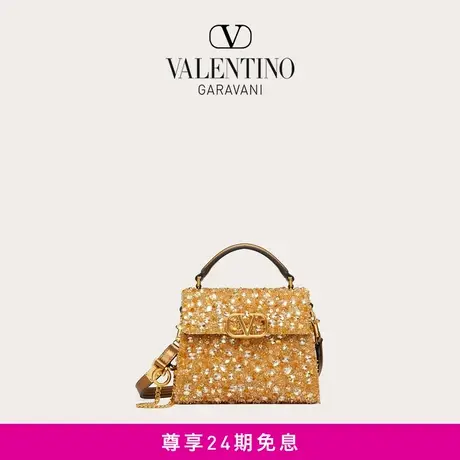 【24期免息】华伦天奴VALENTINO女士 VSLING 3D 刺绣迷你手袋女包商品大图