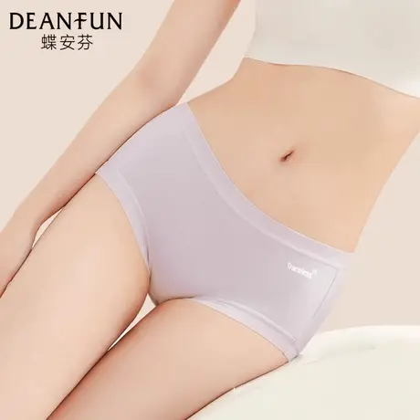 蝶安芬莫代尔内裤女纯棉抗菌全棉裆2025新款夏季薄款冰丝感女短裤商品大图