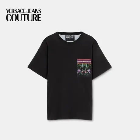 【限时优惠】VERSACE JEANS COUTURE男士V-Emblem Garden短袖T恤商品大图