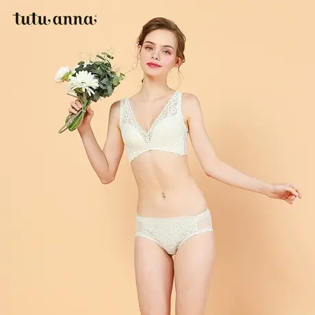 tutuanna低腰内裤女永恒系列配套小裤性感类似三角裤女透气内裤女商品大图