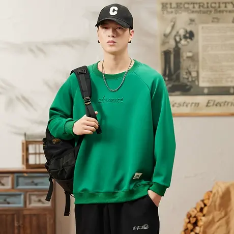 秋季男装宽松百搭高档男士卫衣多色可选男款卫衣潮牌百搭卫衣男图片