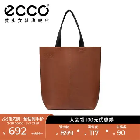 ECCO爱步通勤女包 大容量购物袋单肩包手提包柔软 工坊9105802商品大图