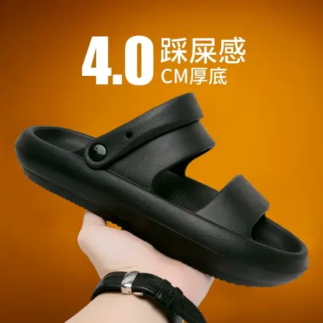 雨鞋男款夏季时尚钓鱼水鞋厨房防滑鞋大码4647厨师胶鞋溯溪涉水鞋商品大图