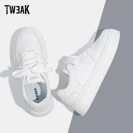TweakTWEAK小白鞋女鞋秋季新款厚底爆款运动休闲鞋百搭小白鞋子图片