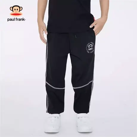 大嘴猴男童裤子薄款运动长裤2023新款大童男孩夏季夏装儿童休闲裤图片