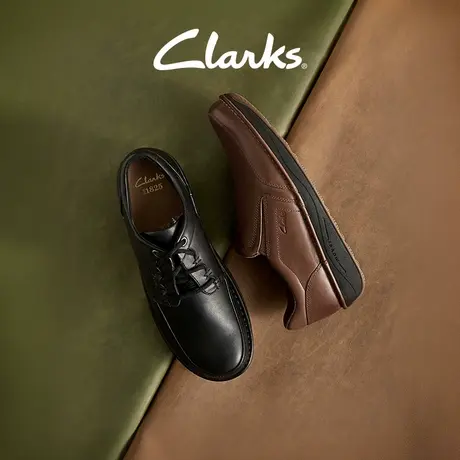 【U先试用】Clarks其乐UnSoulLtgo男鞋新品商务通勤休闲牛皮皮鞋商品大图