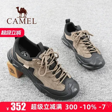 Camel/骆驼男鞋25秋季新款系带轻便舒适低帮单男士户外休闲爸爸鞋图片