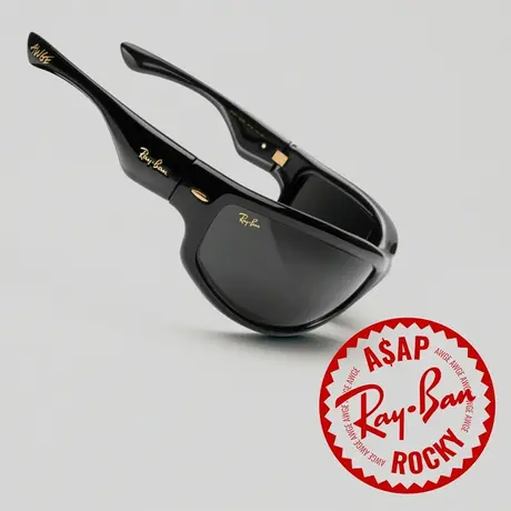 RayBan雷朋ASAP联名款方形尼龙墨镜男女同款新品太阳镜0RB4941商品大图