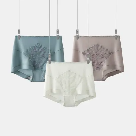 内裤女高腰收腹提臀平角配套内裤商品大图