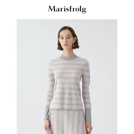 【奥莱清仓保暖季特价 】玛丝菲尔毛针织衫图片
