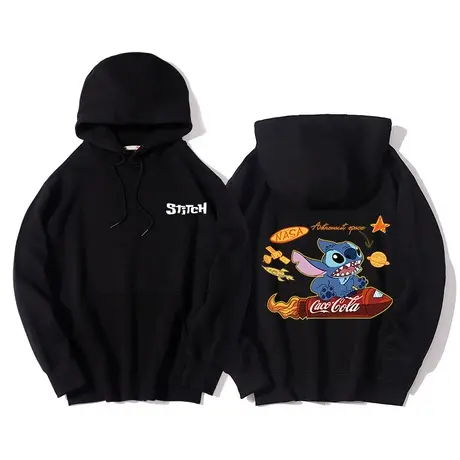 秀洛星际宝贝史迪奇衣服二次元史迪仔周边卡通动漫秋冬连帽卫衣服商品大图