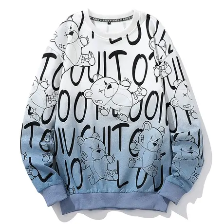 卫衣男秋冬季韩版棉质新款潮流宽松上衣男生潮牌ins运动休闲外套图片