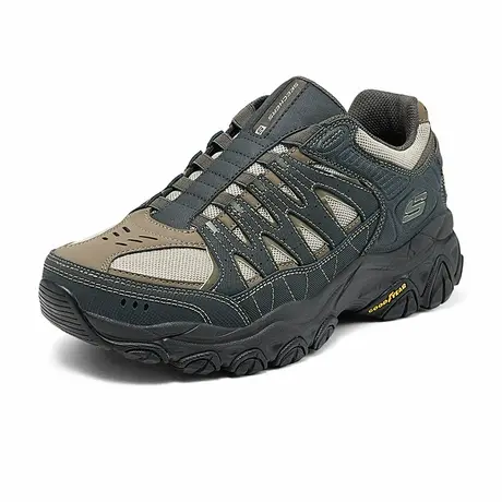 Skechers斯凯奇夏季男鞋休闲运动鞋耐磨跑步鞋厚底增高户外旅行鞋商品大图