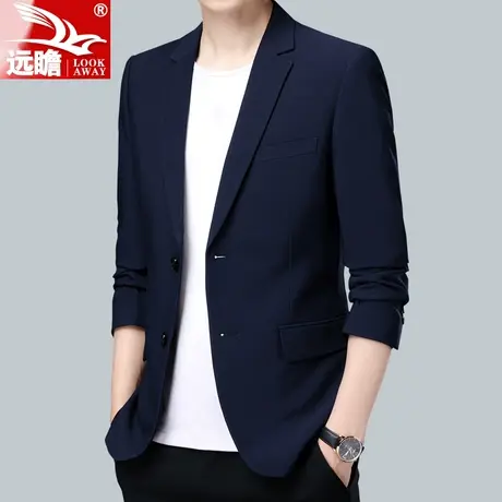 男款西服男春秋2023新款休闲职业衣服西装上衣男装秋季单西外套男商品大图