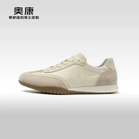奥康男鞋2023秋季新款低帮时尚休闲鞋男运动舒适软底耐磨单鞋图片
