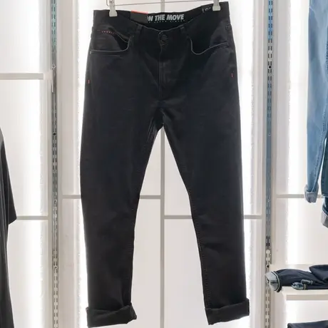 Lee23商场同款UR系列709修身小脚黑色男牛仔裤LMB1007091013-2955图片