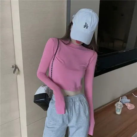 2023年早秋季新款乌77初秋欧货设计感小众上衣春秋薄款卫衣女装潮图片