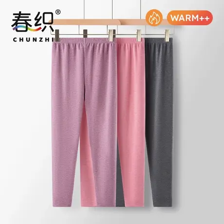 春织妈妈秋裤女羊毛蚕丝中老年人保暖裤大码打底奶奶棉毛裤线裤商品大图