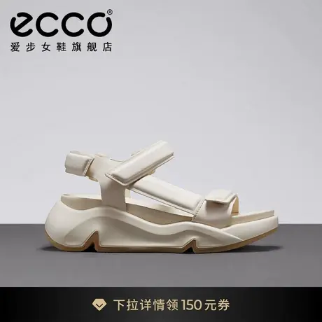 ECCO爱步休闲凉鞋女 厚底魔术贴夏季运动凉鞋沙滩鞋 潮趣203323商品大图