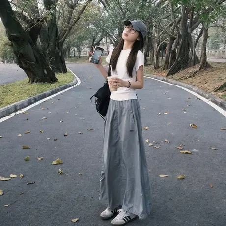 白色修身正肩短袖t恤女2025新款半袖内搭打底衫夏季短款显瘦上衣图片