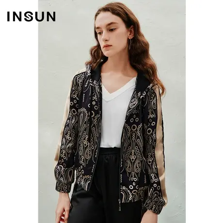 INSUN恩裳线上专选春季小香风名媛风短外套图片