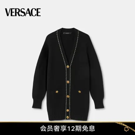 【赵露思同款】VERSACE/范思哲  女士长款针织开衫图片
