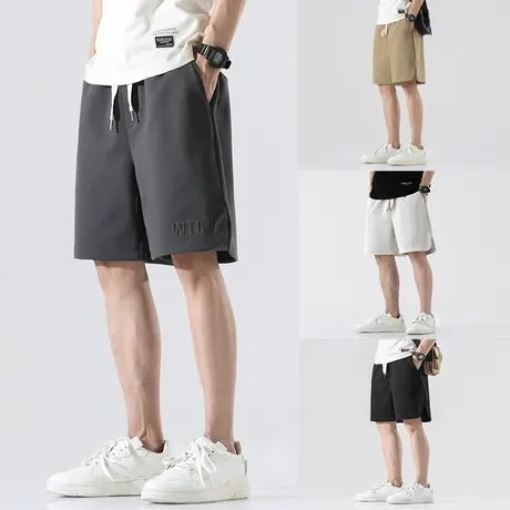 五分运动休闲短裤男士夏季薄款半截中裤马裤男裤子男款大裤衩外穿商品大图