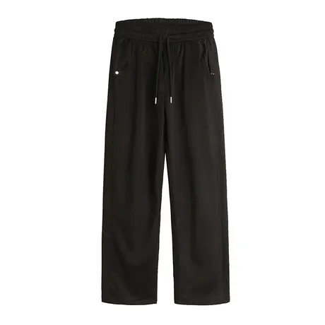 Nuthink潮牌休闲裤直筒潮流裤子男潮宽松小众设计男裤卫裤国潮男商品大图