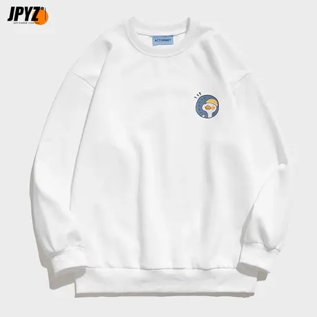 日系cityboy卫衣圆领长袖男卡通印花春秋国潮牌宽松套头情侣上衣商品大图