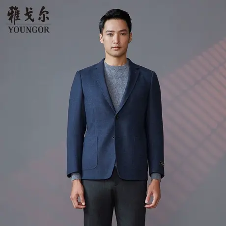 雅戈尔奥莱 商场同款男士西服秋冬新款官方商务休闲单西外套图片