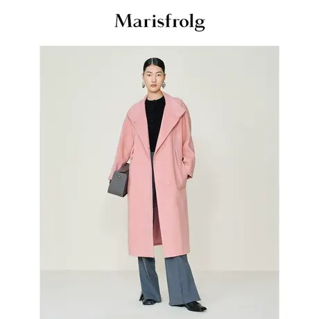 【奥莱清仓保暖季特价 】玛丝菲尔毛呢外套商品大图