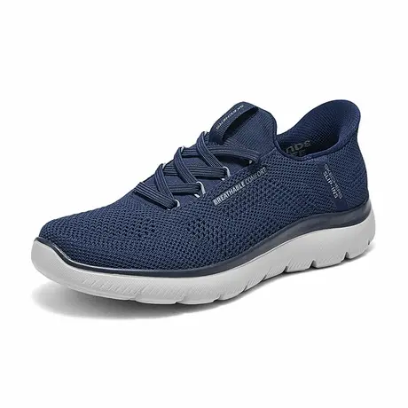 闪穿鞋Skechers斯凯奇slip ins系列2025夏新款男鞋网面透气休闲鞋商品大图