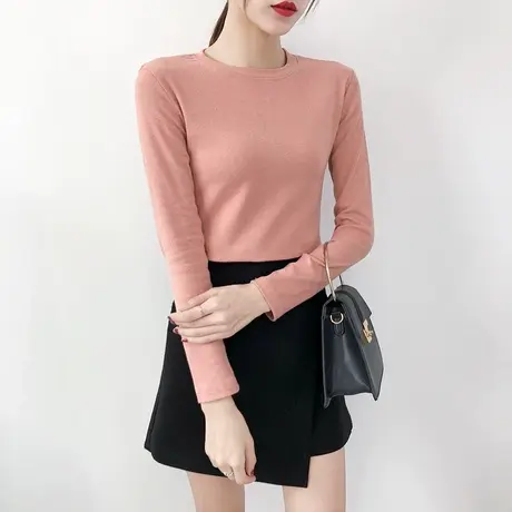 初秋上衣打底衫女秋冬2023新款潮百搭显瘦时尚好看洋气网红 超仙图片