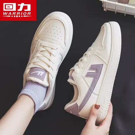 回力小白鞋女2024新款女鞋春季百搭学生厚底ins潮流板鞋休闲鞋子商品大图