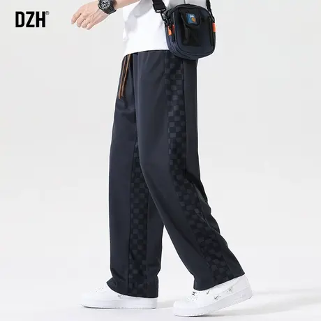 男士休闲裤直筒垂感痞帅高级感裤子宽松高街美式篮球运动裤男潮牌商品大图